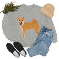 Shiba Inu Unisex Heavy Blend™ Crewneck Sweatshirt, S - 3XL, 6 Colors, Cotton/Polyester, Medium Heavy Fabric, FREE Shipping, Made in USA!!