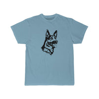 German Shepherd Men's Short Sleeve Tee, S - 5XL, 9 Colors, Cotton, Light Fabric, Relaxed Fit, FREE Shipping, Made in USA!!