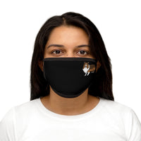 Shetland Sheepdog Mixed-Fabric Face Mask