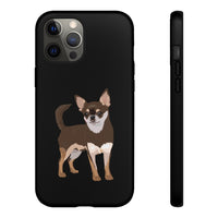 Chihuahua Cell Phone Tough Cases, iPhone, Samsung, 2 Layer Case, Impact Resistant, Made in the USA!!