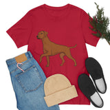 Rhodesian Ridgeback Unisex Jersey Short Sleeve Tee, S - 3XL, 16 Colors, Light Fabric Cotton, FREE Shipping, Made in USA!!