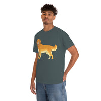 Golden Retriever Unisex Heavy Cotton Tee