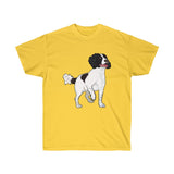 English Springer Spaniel Unisex Ultra Cotton Tee, S - 5XL, 11 Colors, 100% Cotton, Made in the USA!!