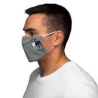 Boston Terrier Snug-Fit Polyester Face Mask