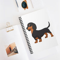 Dachshund Spiral Notebook - Ruled Line