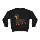 Dachshund Unisex Heavy Blend™ Crewneck Sweatshirt, S - 2XL, 14 Colors, Cotton/Polyester, Medium Fabric, FREE Shipping, Made in USA!!