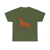 Rhodesian Ridgeback Unisex Heavy Cotton Tee, S - 5XL, 12 Colors, Cotton, Medium Fabric, FREE Shipping, Made in USA!!