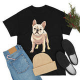 French Bulldog Unisex Heavy Cotton Tee, S - 5XL, 12 Colors, Light Fabric, FREE Shipping, Made in USA!!