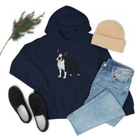 Boston Terrier Unisex Heavy Blend™ Hooded Sweatshirt, S - 5XL, 12 Colors, Cotton/Polyester, FREE Shipping, Made in USA!!
