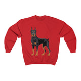 Doberman Pinscher Unisex Heavy Blend™ Crewneck Sweatshirt