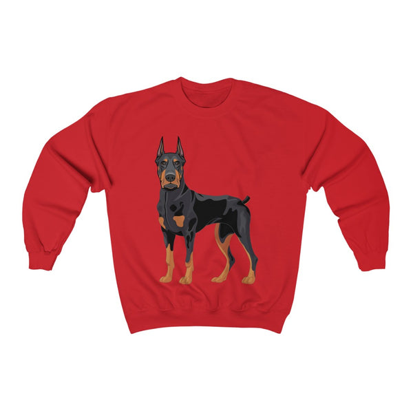 Doberman Pinscher Unisex Heavy Blend™ Crewneck Sweatshirt