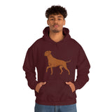 Rhodesian Ridgeback Unisex Heavy Blend™ Hooded Sweatshirt, S - 5XL, 12 Colors, Cotton/Polyester, FREE Shipping, Made in USA!!