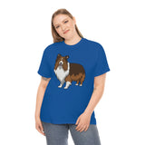 Shetland Sheepdog Unisex Heavy Cotton Tee