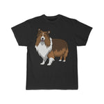 Shetland Sheepdog Men's Short Sleeve Tee