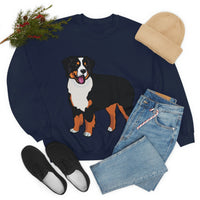 Bernese Mountain Dog Unisex Heavy Blend™ Crewneck Sweatshirt, S - 2XL, 6 Colors, Cotton/Polyester, FREE Shipping, Made in USA!!