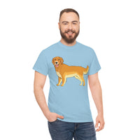 Golden Retriever Unisex Heavy Cotton Tee
