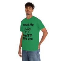 Pinch Me And I'll Bite You Shih Tzu Unisex Heavy Cotton Tee, S - 5XL, 3 Colors, Medium Fabric, FREE Shipping, Made in USA!!