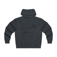 Labrador Retriever Hoodies, Men's Lightweight Zip Hooded Sweatshirt