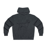 Labrador Retriever Hoodies, Men's Lightweight Zip Hooded Sweatshirt