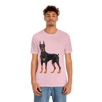 Doberman Pinscher Unisex Jersey Short Sleeve Tee