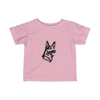 German Shepherd Infant Fine Jersey Tee