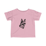 German Shepherd Infant Fine Jersey Tee