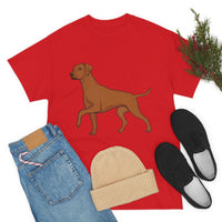 Rhodesian Ridgeback Unisex Heavy Cotton Tee, S - 5XL, 12 Colors, Cotton, Medium Fabric, FREE Shipping, Made in USA!!