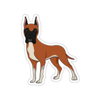 Great Dane Die-Cut Stickers, Water Resistant Vinyl, 5 Sizes, Matte Finish, Indoor/Outdoor, FREE Shipping, Made in USA!!