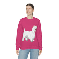 West Highland White Terrier Unisex Heavy Blend™ Crewneck Sweatshirt, S - 5XL, Cotton/Polyester, FREE Shipping, Made in USA!!