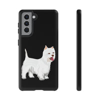 West Highland White Terrier Tough Cell Phone Cases, Impact Resistant, Matte or Glossy, FREE Shipping, Made in USA!!