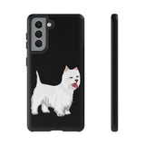 West Highland White Terrier Tough Cell Phone Cases, Impact Resistant, Matte or Glossy, FREE Shipping, Made in USA!!