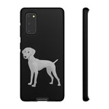 Weimaraner Tough Cell Phone Cases