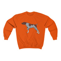 German Shorthaired Pointer Unisex Heavy Blend Crewneck Sweatshirt
