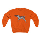 German Shorthaired Pointer Unisex Heavy Blend Crewneck Sweatshirt