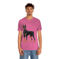 Doberman Pinscher Unisex Jersey Short Sleeve Tee