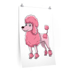 Poodle Premium Matte vertical posters