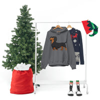 Dachshund Unisex Heavy Blend™ Hooded Sweatshirt, S - 5XL, 13 Colors, Cotton/Polyester, FREE Shipping, Made in USA!!