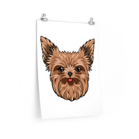 Yorkshire Terrier Premium Matte vertical posters