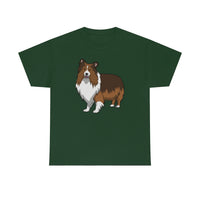 Shetland Sheepdog Unisex Heavy Cotton Tee