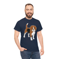 Beagle Unisex Heavy Cotton Tee, Made in the USA!!