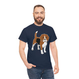 Beagle Unisex Heavy Cotton Tee, Made in the USA!!
