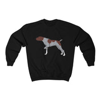 German Shorthaired Pointer Unisex Heavy Blend Crewneck Sweatshirt