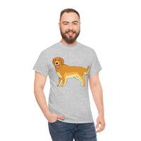 Golden Retriever Unisex Heavy Cotton Tee