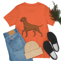 Rhodesian Ridgeback Unisex Jersey Short Sleeve Tee, S - 3XL, 16 Colors, Light Fabric Cotton, FREE Shipping, Made in USA!!