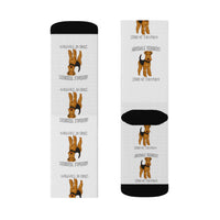 Airedale Terrier Sublimation Socks