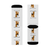 Airedale Terrier Sublimation Socks