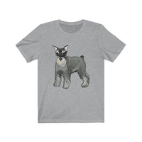 Miniature Schnauzer Unisex Jersey Short Sleeve Tee