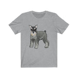 Miniature Schnauzer Unisex Jersey Short Sleeve Tee