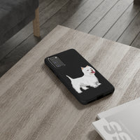 West Highland White Terrier Tough Cell Phone Cases, Impact Resistant, Matte or Glossy, FREE Shipping, Made in USA!!