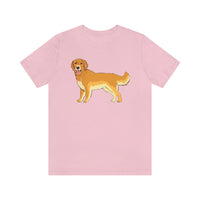 Golden Retriever Unisex Jersey Short Sleeve Tee